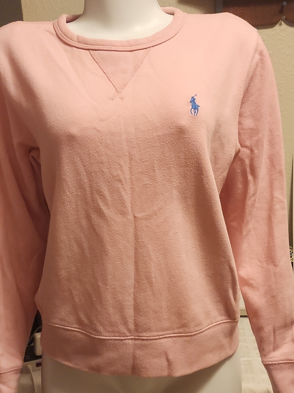 Ralph Lauren Pink Crewneck Sweatshirt